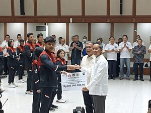 Pemprov DKI Beri Bonus ke Atlet Peraih Medali SEA Games Ke-31, Total Rp 9,5 M Pemprov DKI Beri Bonus ke Atlet Peraih Medali SEA Games Ke-31, Total Rp 9,5 M