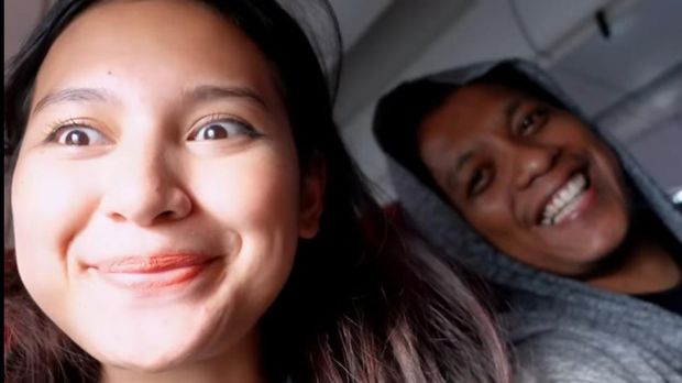 Indah Permatasari dan Arie Kriting