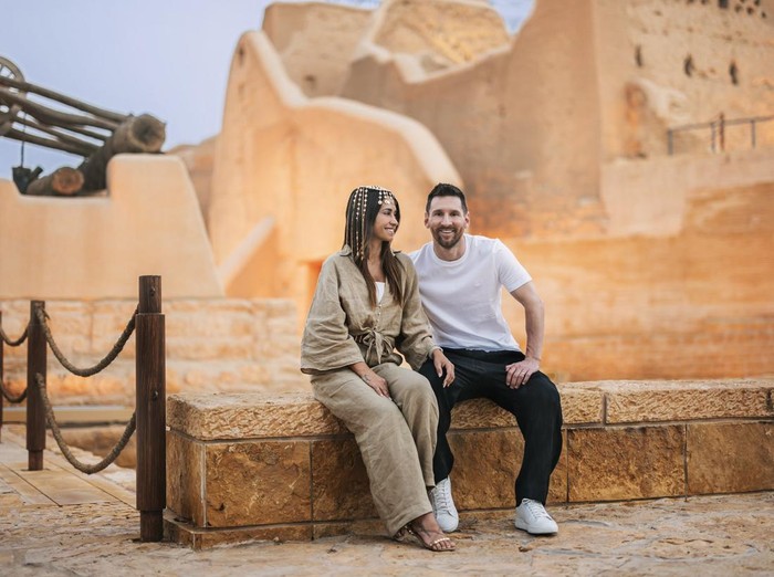 Lionel Messi di Arab Saudi
