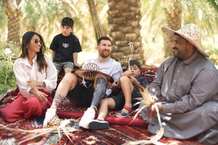 Lionel Messi di Arab Saudi Lionel Messi di Arab Saudi