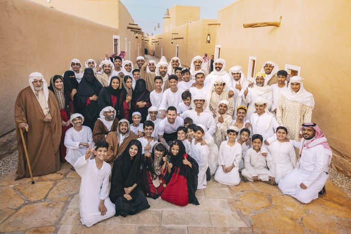 Lionel Messi di Arab Saudi Lionel Messi di Arab Saudi