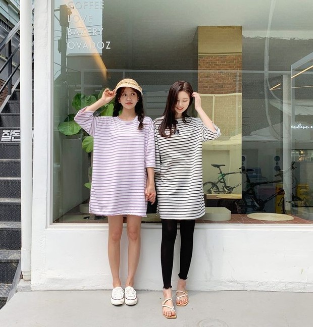 OOTD pakai t-shirt/Foto: Instagram.com/Dahongstyle OOTD pakai t-shirt