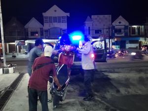 Pemotor Wanita di Palu Tewas Usai Kejar-Tabrak Motor Penjambret