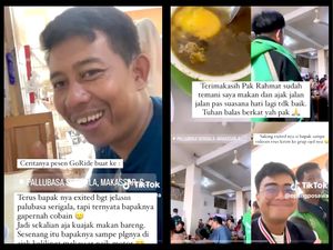Pria Ini Traktir Ojol Pallubasa di Makassar, Reaksinya Manis Banget! Pria Ini Traktir Ojol Pallubasa di Makassar, Reaksinya Manis Banget!