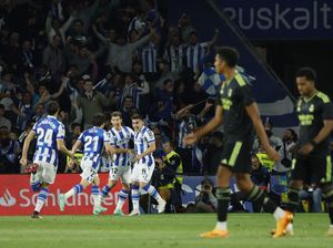 Real Madrid Tumbang di Markas Real Sociedad