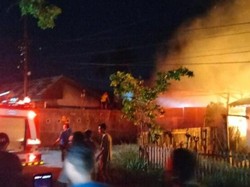 Rumah Warga di Gorontalo Terbakar Diduga karena Arus Pendek Listrik