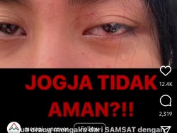 Viral Video Wanita Dikejar dan Dipukul 2 Pria di Concat Sleman