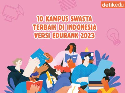 Infografis: 10 Kampus Swasta Terbaik di Indonesia Versi EduRank 2023