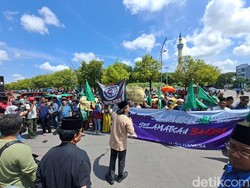 Aksi Damai Nusa Bangsa Desak Kader NU Tampil Jadi Capres-Cawapres  Pemilu 2024