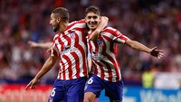 Atletico langsung membalas semenit berselang. Gol Molina menjadi penutup laga Atletico vs Cadiz. Los Colchoneros menang telak 5-1. Oscar J. Barroso/Europa Press/Getty Images  