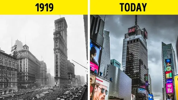 Mencengangkan! Foto Perubahan Dunia dalam 100 Tahun Terakhir