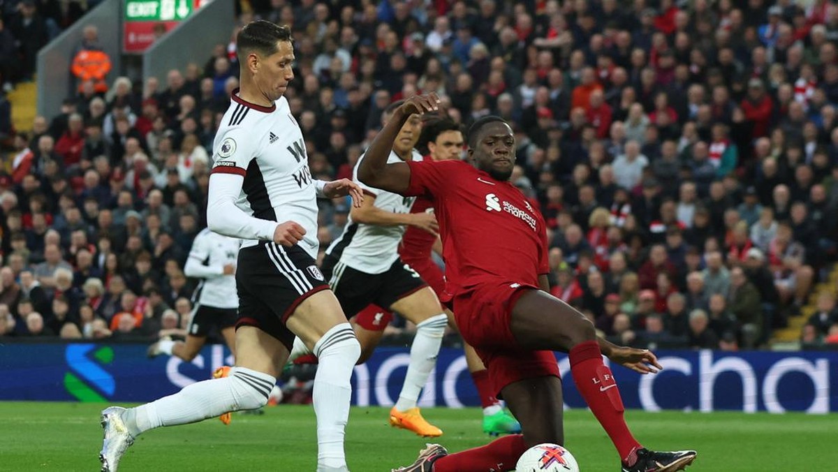 Liverpool vs Fulham. (Foto: REUTERS/PHIL NOBLE)