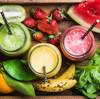 Ilustrasi jus buah