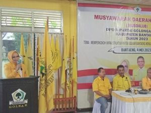 Istri Nurdin Abdullah Pimpin Golkar Bantaeng Gantikan Menantunya Meyrza Istri Nurdin Abdullah Pimpin Golkar Bantaeng Gantikan Menantunya Meyrza