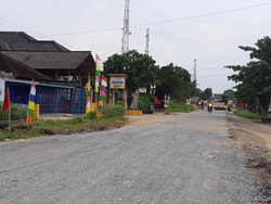 Jalan Rusak Lampung Tengah Ini Akan Jadi Beton, Target Selesai Oktober