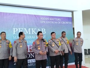 Kapolri Pimpin Latihan Taktik Pengamanan KTT ASEAN di Labuan Bajo