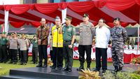Momen Kebersamaan dan Silaturahmi TNI-Polri