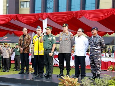 Momen Kebersamaan dan Silaturahmi TNI-Polri