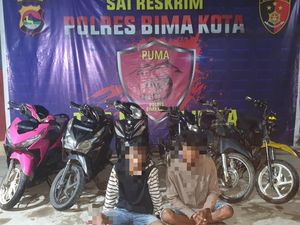 Penadah Curanmor Kena Dor Polisi karena Berusaha Kabur