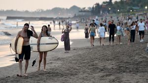 Potret Turis Asing di Bali Tambah Banyak
