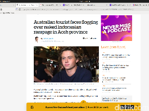 Turis Mabuk Bertingkah di Aceh, Sampai Disorot Media Asing