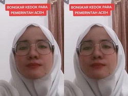 Viral, Wanita Muda Kritik-Sebut Pemerintah Aceh Koruptor