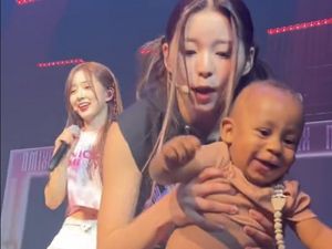 Viral Bayi Merangkak di Panggung Konser KPop, Ibunya Disebut Cari Atensi