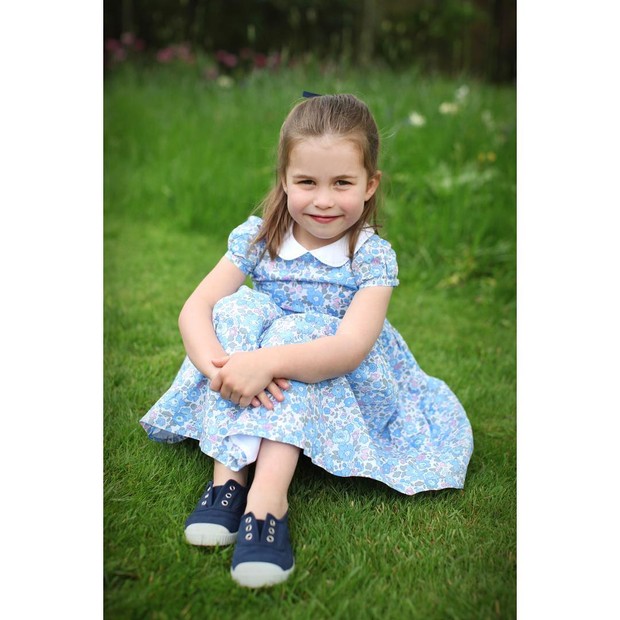 Foto: instagram.com/princeandprincessofwales Ulang tahun Putri Charlotte ke-4/