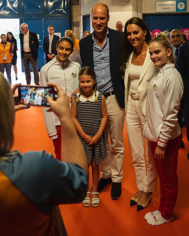 Foto: instagram.com/princeandprincessofwales Princess Charlotte hadiri 2022 Commonwealth Games/
