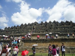 Kunjungan ke Candi Borobudur saat Lebaran hanya 49% dari Target