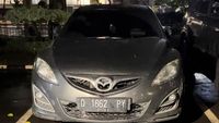 Ini Mobil Pengendara Koboi yang Palsukan Nopol Dinas Polisi