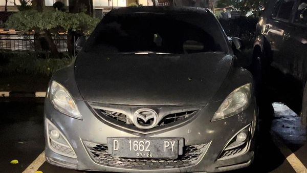 Ini Mobil Pengendara Koboi yang Palsukan Nopol Dinas Polisi
