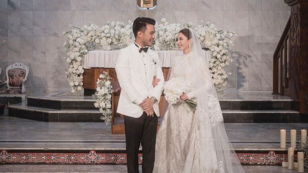 Pernikahan Jessica Mila dan Yakup Hasibuan.