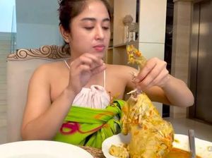Makin Cantik, Dewi Perssik Paling Suka Makan Ikan Pedas hingga Brownies