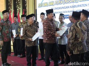 Menteri ATR/BPN Minta Sertifikat Tanah Terdampak Lumpur Sidoarjo Selesai Mei