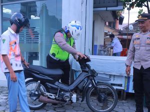 Nekat Konvoi Kelulusan, 9 Pelajar-16 Motor di Klaten Diamankan