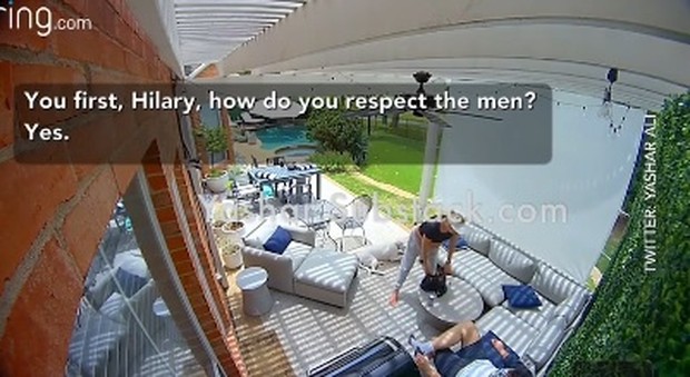 Rekaman Ring Steven Crowder dan Hilary Korzon/Foto: Instagram.com/@hot.spotmedia Rekaman Ring Steven Crowder dan Hilary Korzon/Foto: Instagram.com/@hot.spotmedia