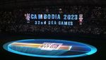 Foto: Kursi Plastik di Ruang Ganti Timnas Indonesia di SEA Games 2023