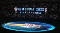 SEA Games 2023 menjadi kesempatan perdana Kamboja menggelar multievent antarnegara Asia Tenggara itu. (Foto: MOHD RASFAN/AFP via Getty Images)
