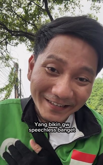 Viral di Medsos, Driver Ojol Bagikan Kisah Haru Saat Dapat Tip dari Penumpang: Salut dengan Didikan Orangtuanya!