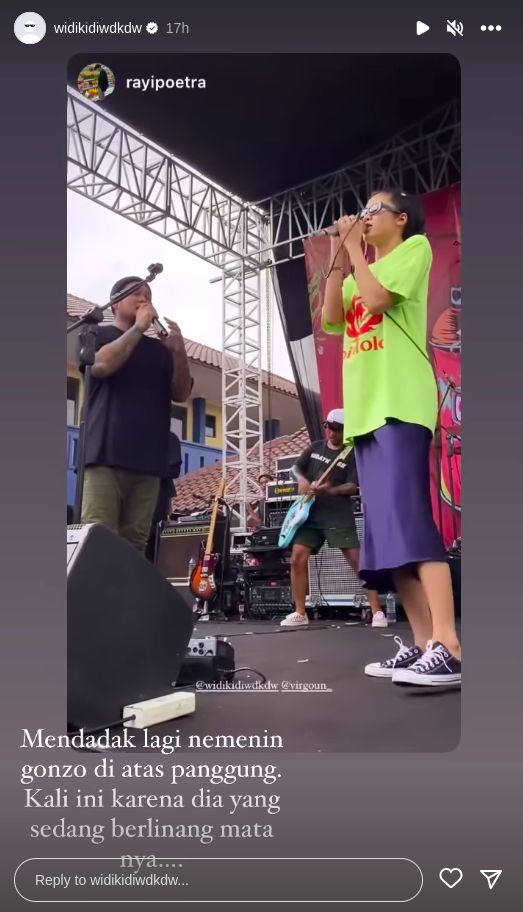 Virgoun dan Widy Vierratale
