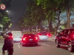 Polisi Amankan 4 Pelaku Balap Liar di Senayan, Pengemudi Ditilang