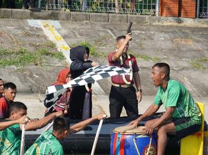 Buka Lomba Dayung, Bupati Mojokerto Mau Longstorage Kalimati Jadi Puslat