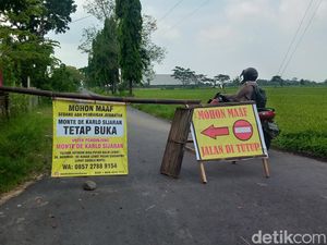 Jalur Alternatif Karanglo Klaten Selatan Ditutup, Ada Proyek Jembatan Jalur Alternatif Karanglo Klaten Selatan Ditutup, Ada Proyek Jembatan