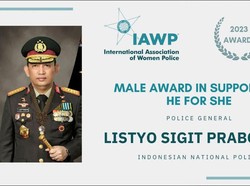 Kompolnas Puji Kapolri Dapat Penghargaan dari IAWP Atas Penguatan Peran Polwan