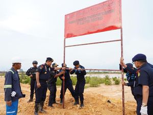 KKP Setop Sementara Proyek Reklamasi Galangan Kapal di Batam