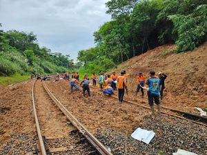 5 Fakta Longsor di Purwakarta Timbun Jalur KA: Lokasi hingga Kondisi Terkini 5 Fakta Longsor di Purwakarta Timbun Jalur KA: Lokasi hingga Kondisi Terkini