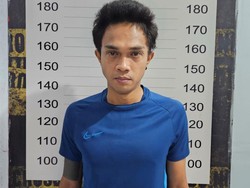 Ekspresi Datar Mantan Pemain PSM yang Ditangkap gegara Tikam Sekuriti