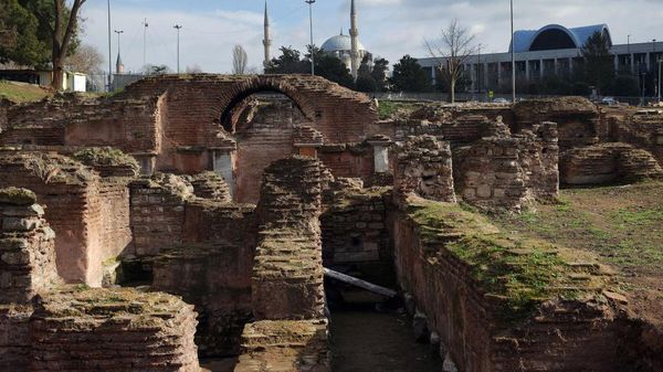 Potret Sisa-sisa Gereja St Polyeuktos Berusia 15 Abad di Turki