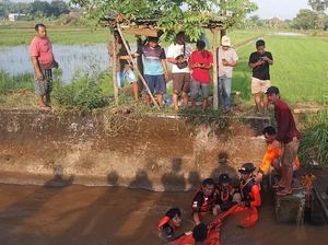 Bocah Tewas Tenggelam di Sungai Kembangan Teluk Awur Jepara